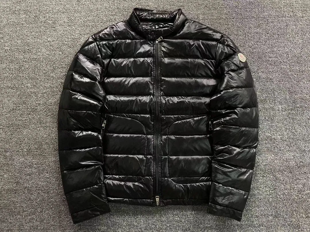 Moncler Navy Fur Hood Puffer