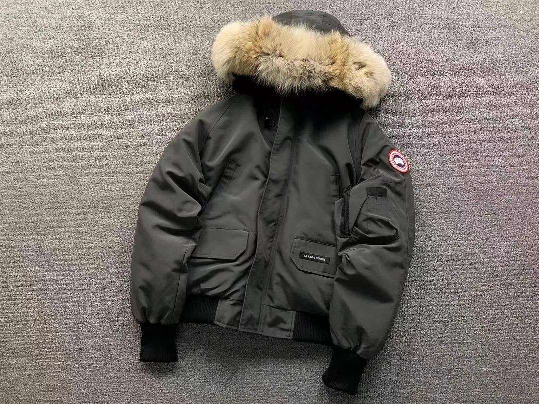 Canada Goose Navy Fur Hood Parka