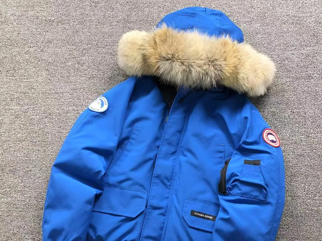 Canada Goose Navy Fur Hood Parka