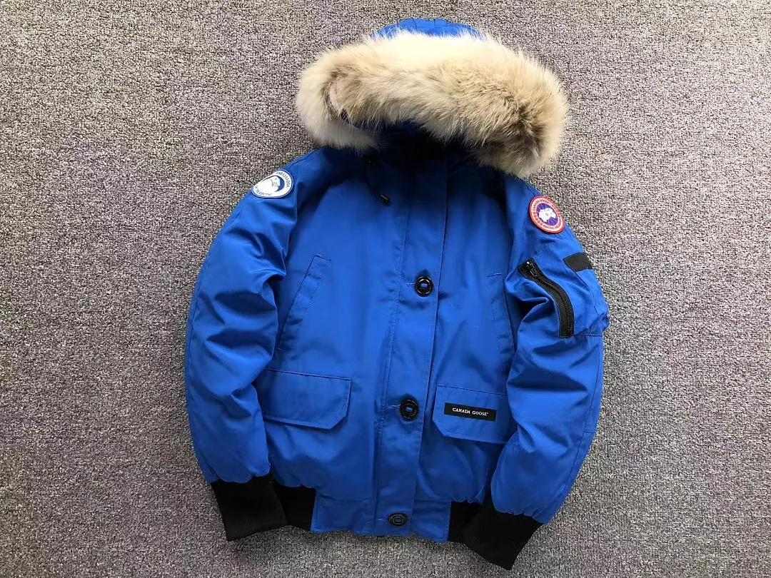 Canada Goose Navy Fur Hood Parka D