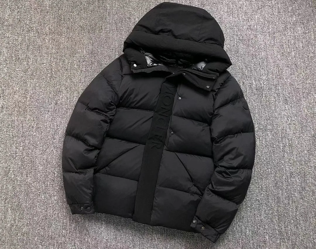 Moncler Black Longline Puffer