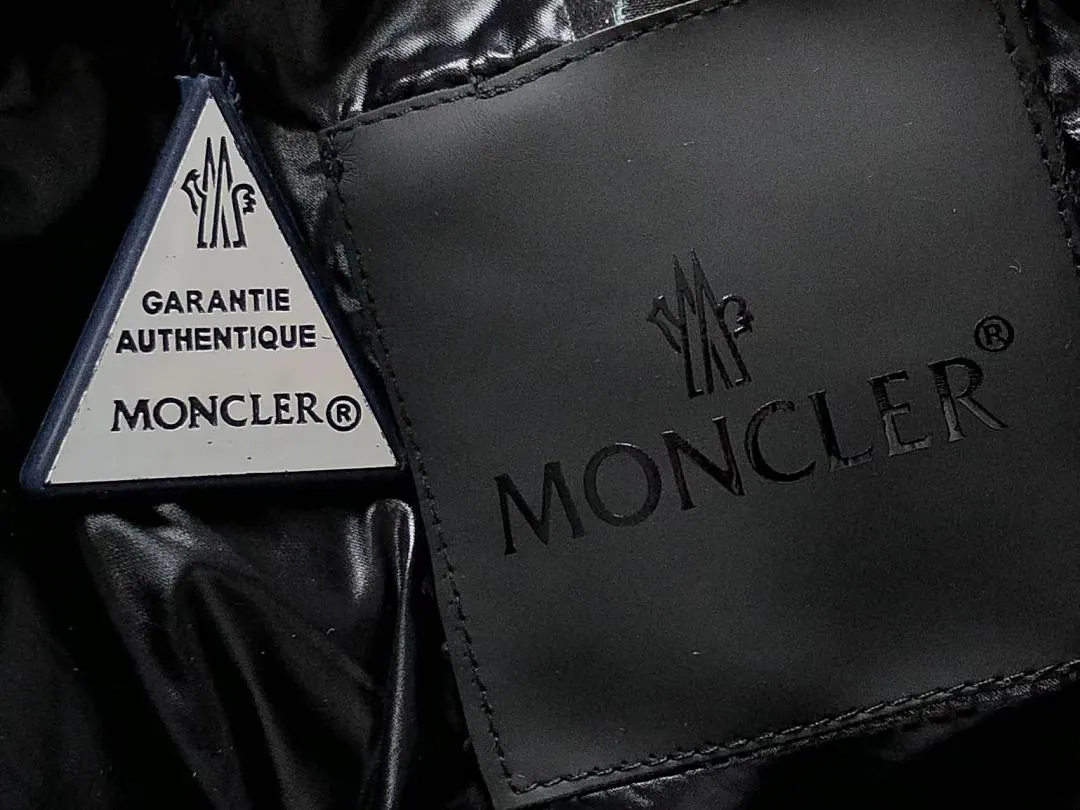 Moncler Black Longline Puffer