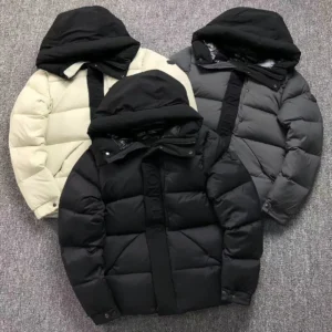 Moncler Black Longline Puffer