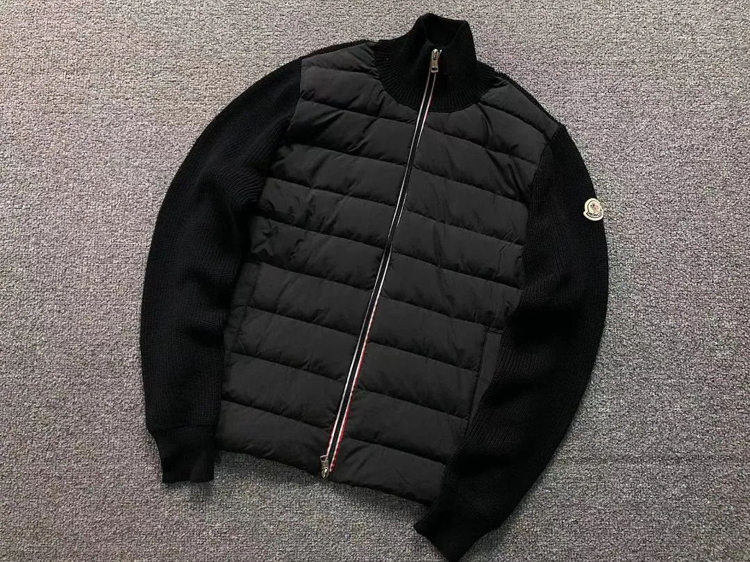 Moncler White & Black Packable Puffers