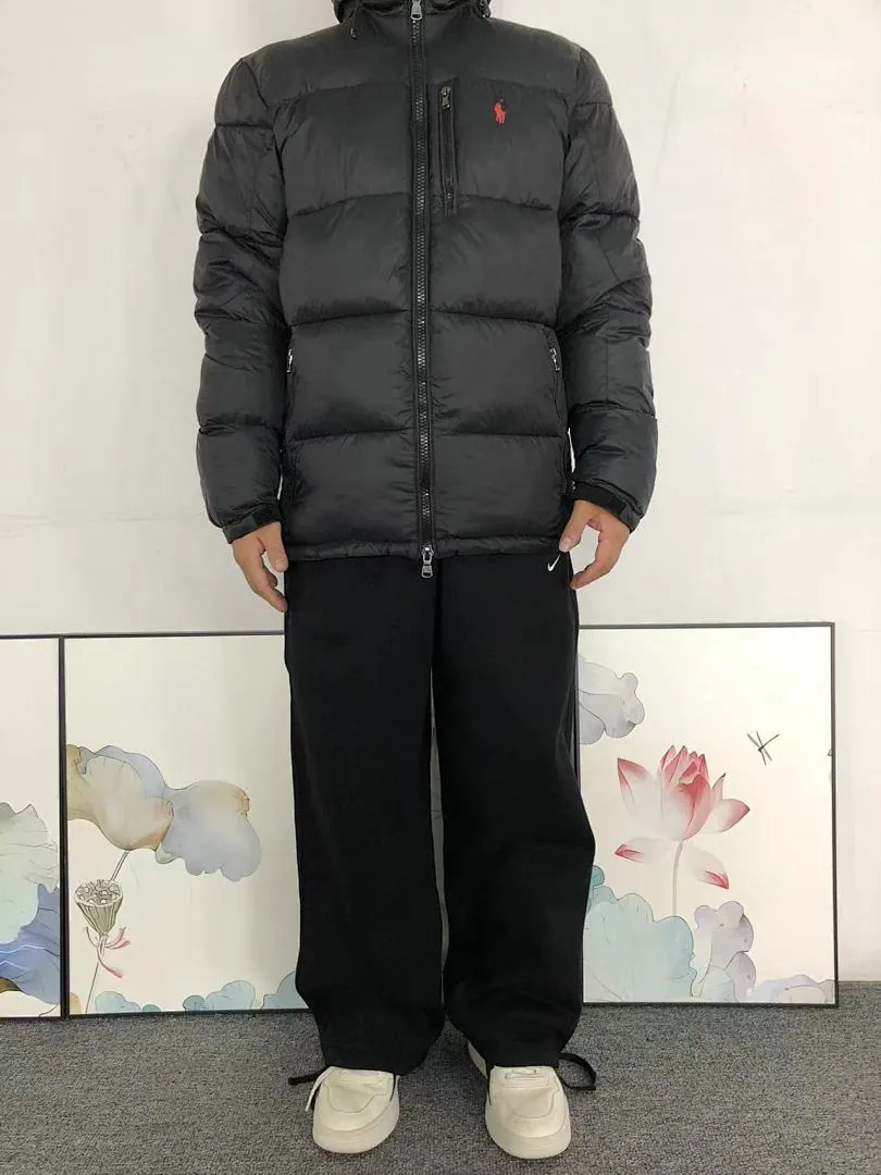 Ralph Lauren Black Packable Puffer B