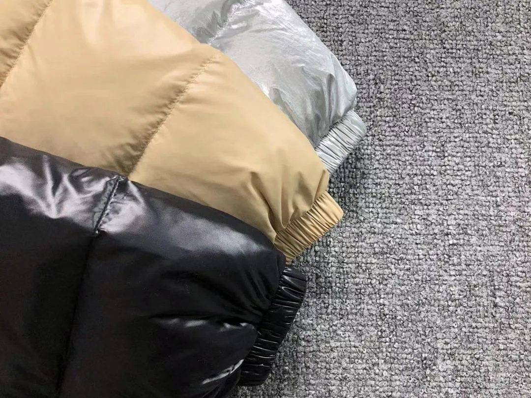 The North Face Silver Glossy Puffer
