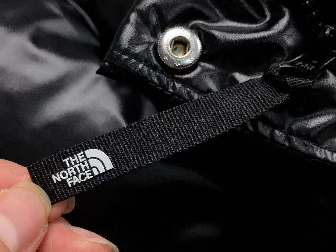The North Face Silver Glossy Puffer