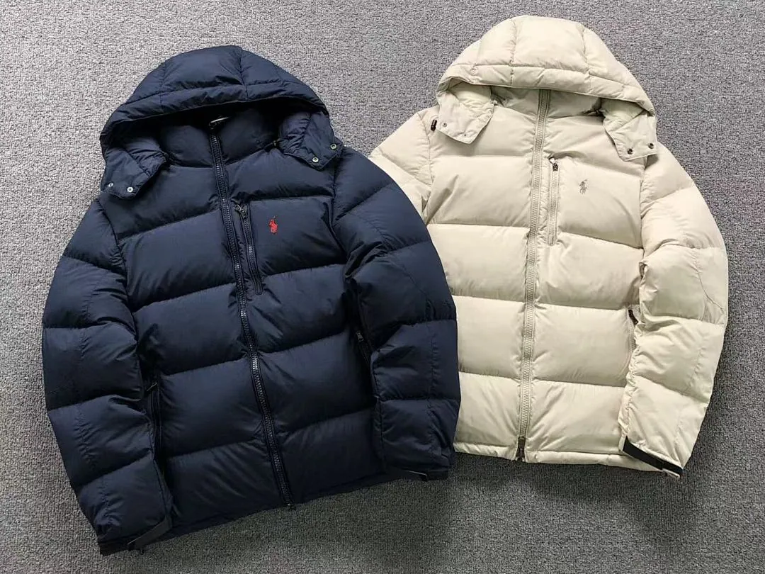 Ralph Lauren Black Longline Puffer G