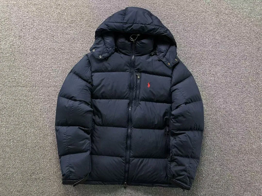 Ralph Lauren Black Longline Puffer G
