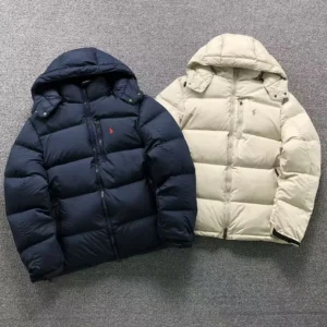 Ralph Lauren Black Longline Puffer G