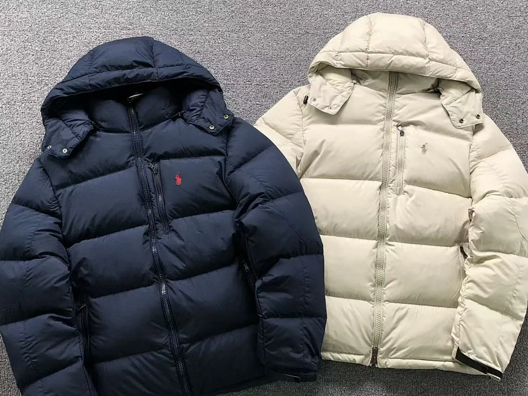 Ralph Lauren Black Longline Puffer G