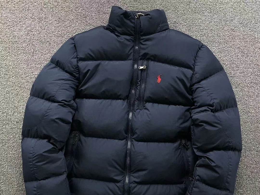 Ralph Lauren Black Longline Puffer G