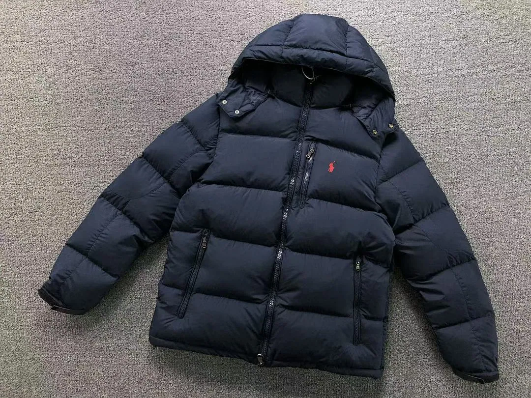 Ralph Lauren Black Longline Puffer G