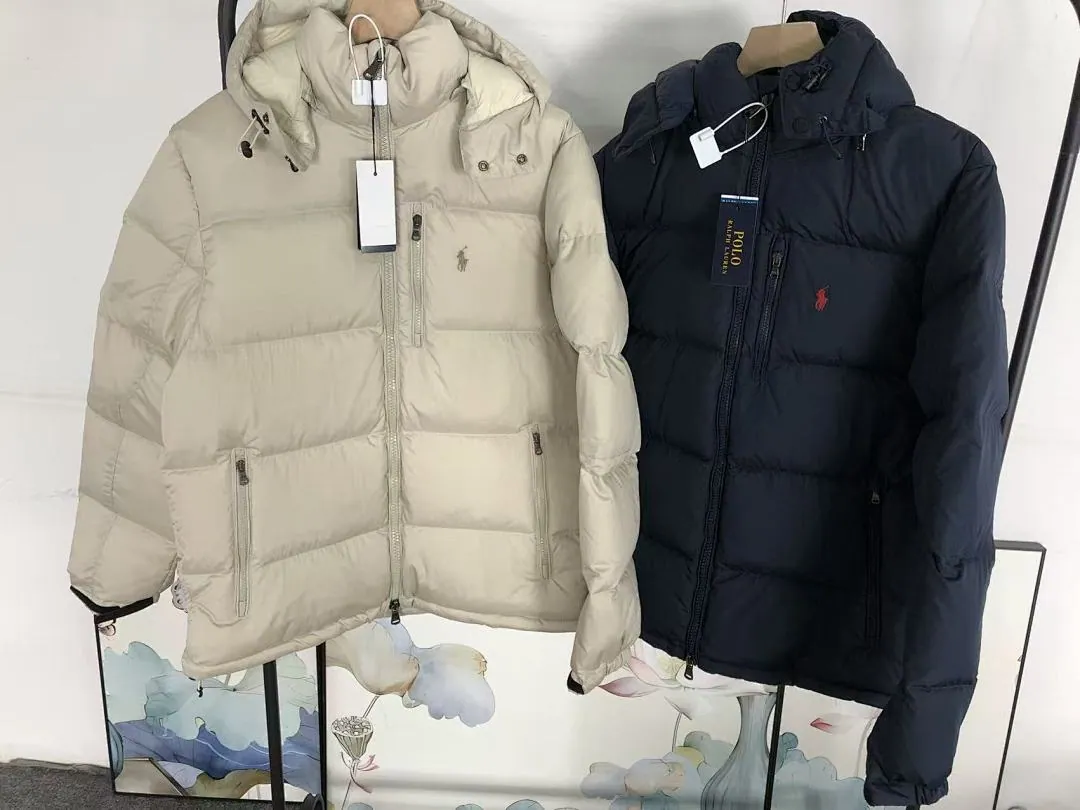 Ralph Lauren Black Longline Puffer G