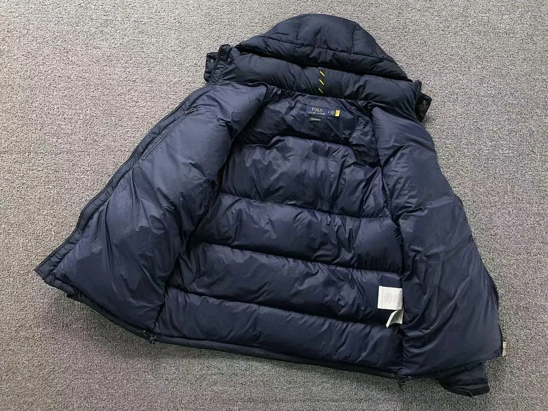 Ralph Lauren Black Longline Puffer G