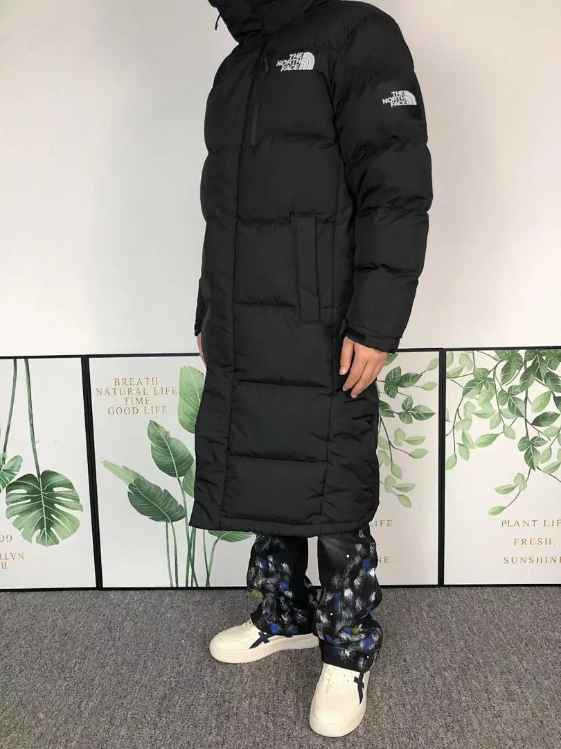The North Face Black Maxi Long Down Coat