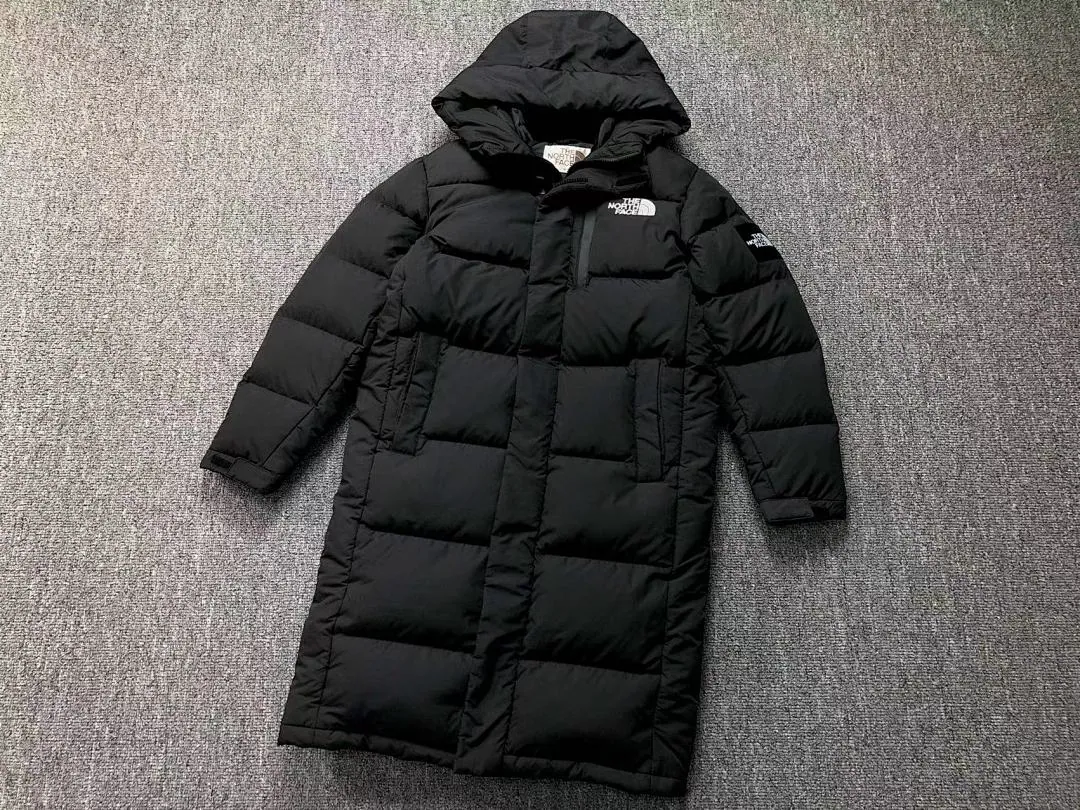 The North Face Black Maxi Long Down Coat