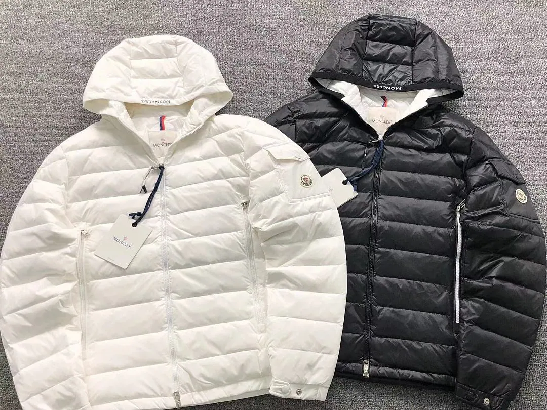 Moncler Black Matte Packable Puffer
