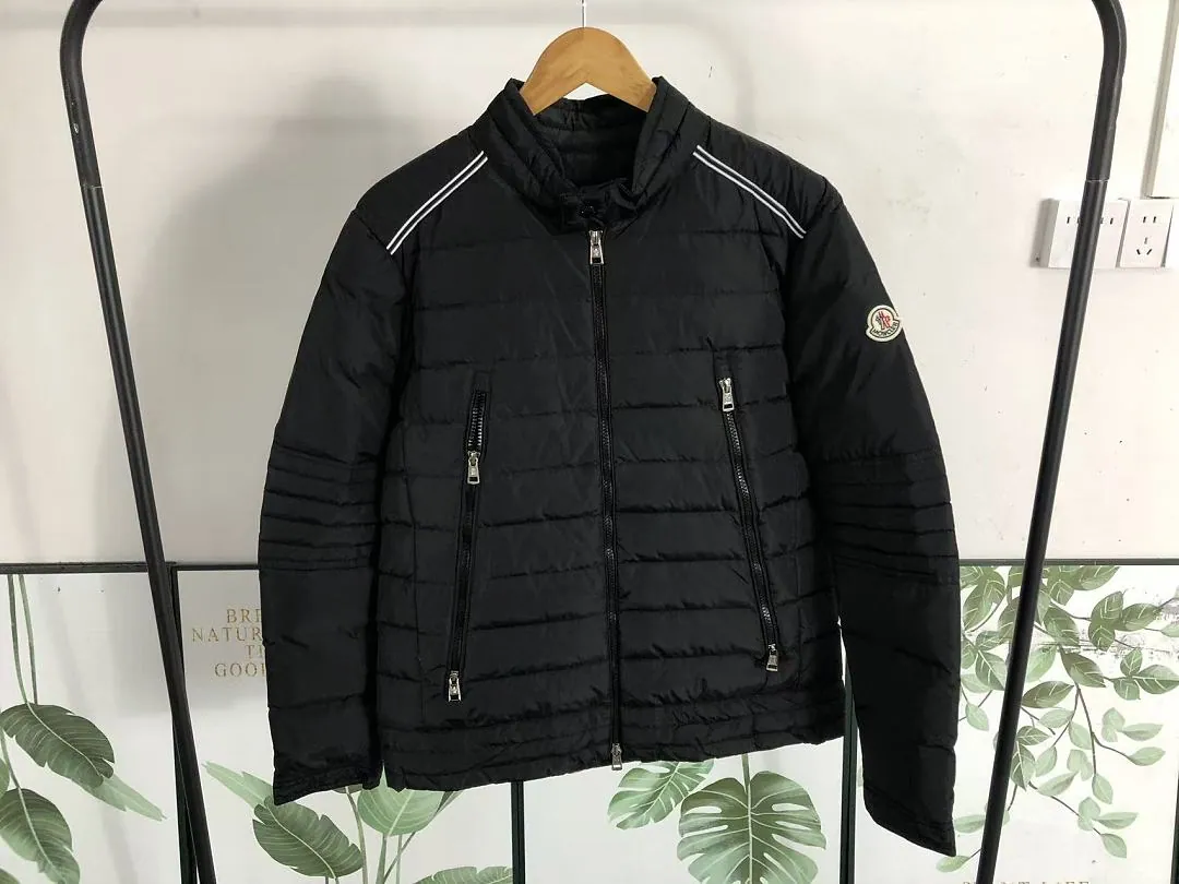 Moncler Black Glossy Longline Puffer