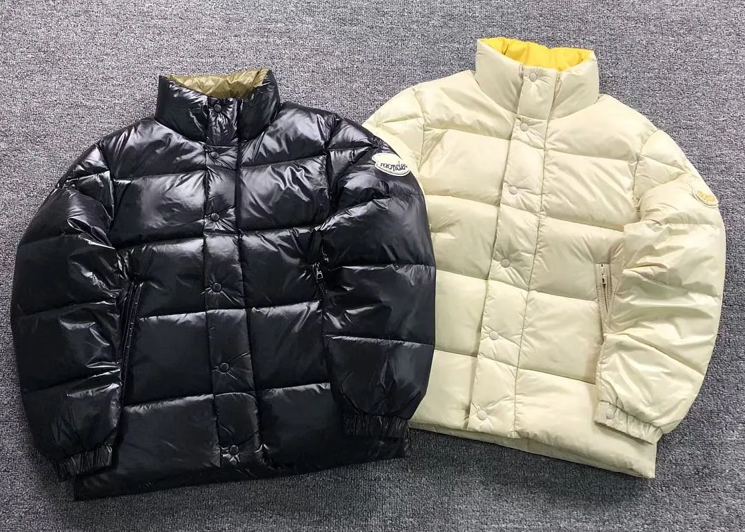 Moncler Black Glossy Long Down Parka