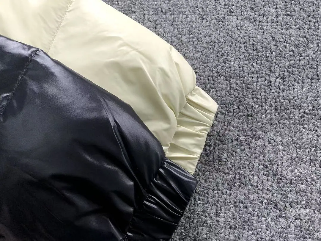 Moncler Black Glossy Long Down Parka