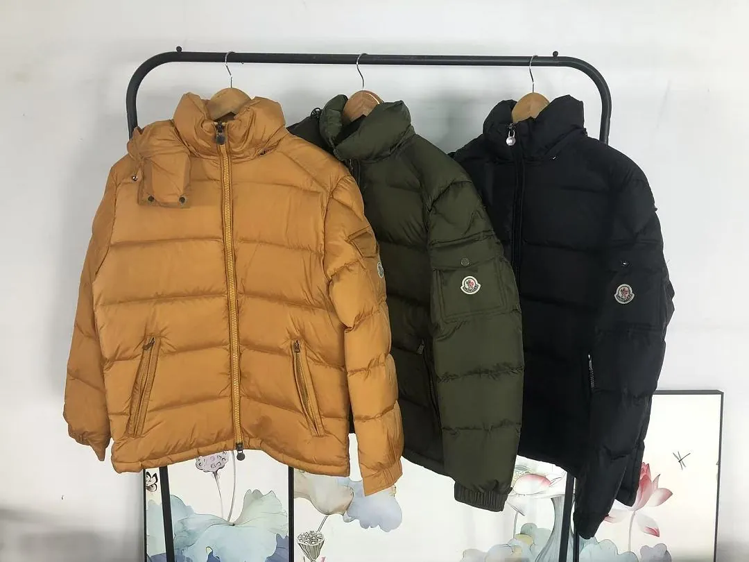 Moncler Black Horizontal Quilt Puffer