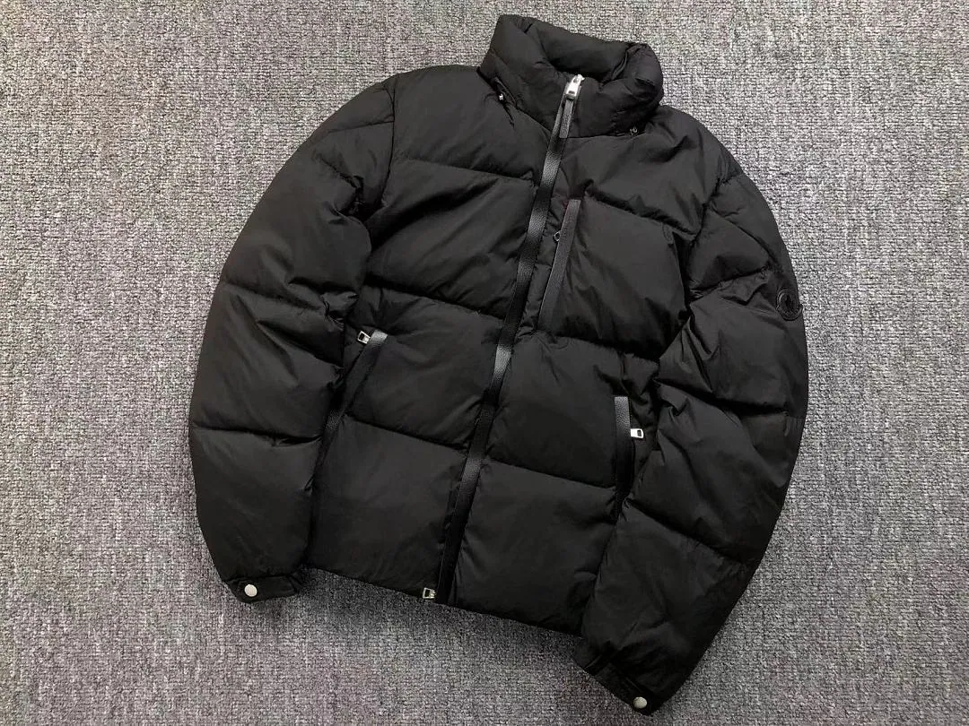 Moncler Black Matte Extra Long Puffer