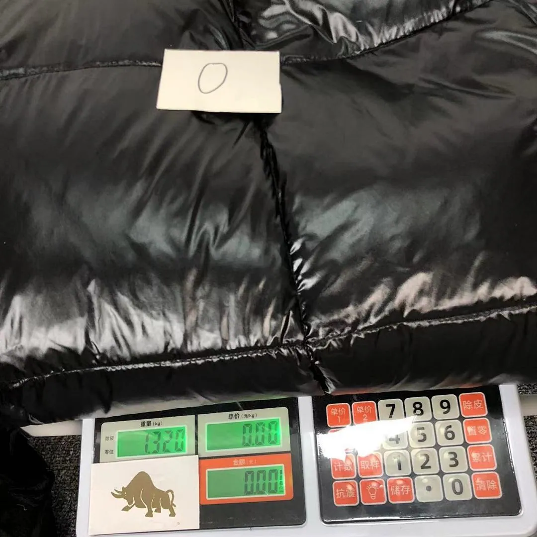 Moncler Black Glossy Maxi Down Coat