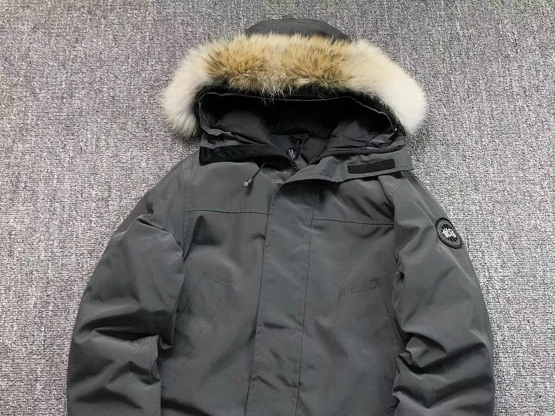 Canada Goose Grey Fur Hood Parka
