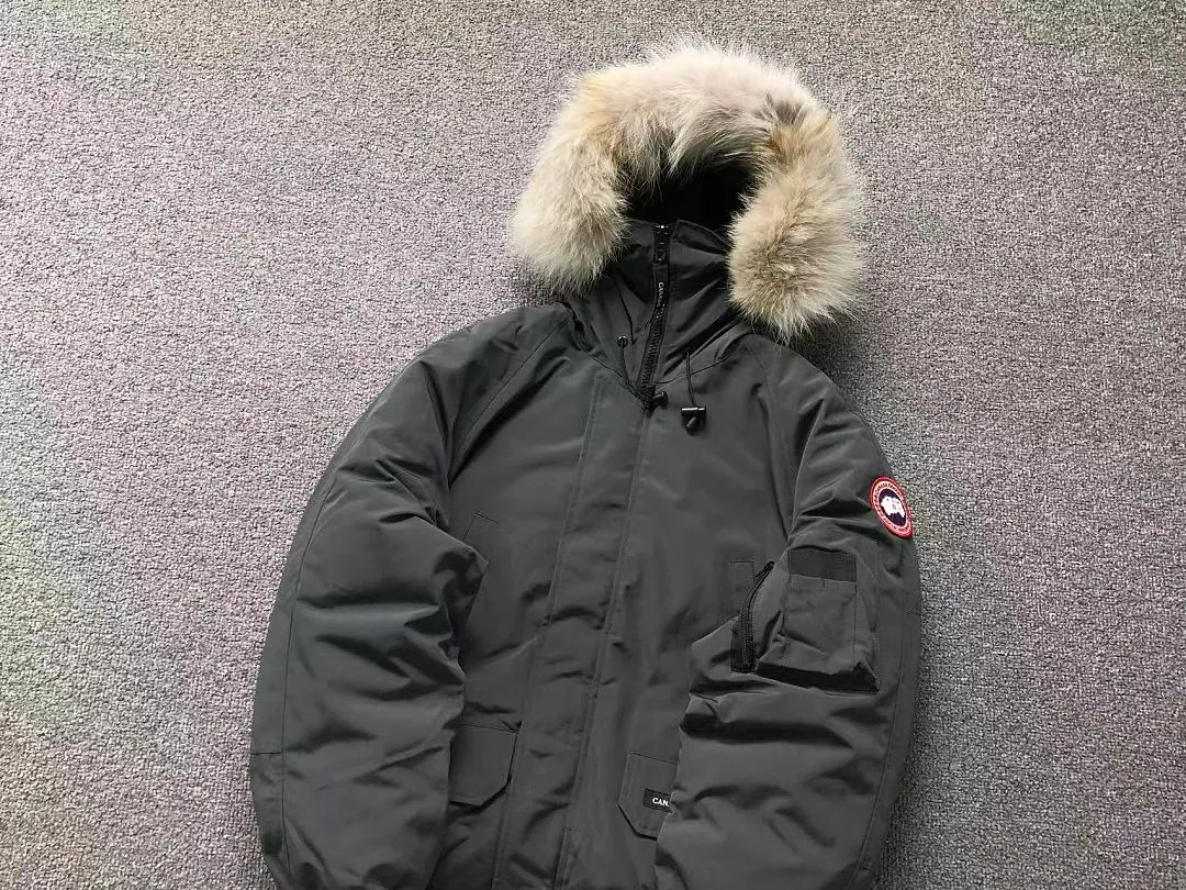 Canada Goose Black Matte Parka