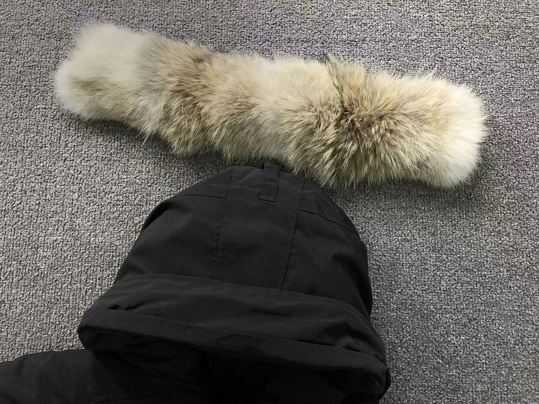 Canada Goose Black Matte Parka