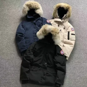 Canada Goose Black Fur Hood Parka J