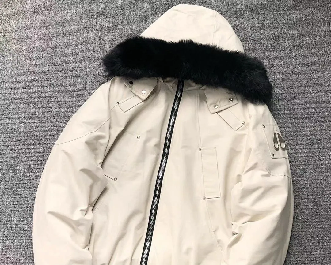 Moose Knuckles Multi Color Fur Hood Puffer