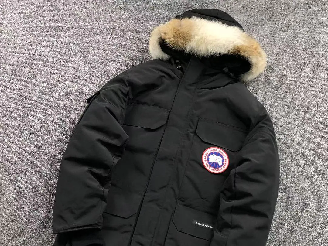 Canada Goose Black Longline Parka D