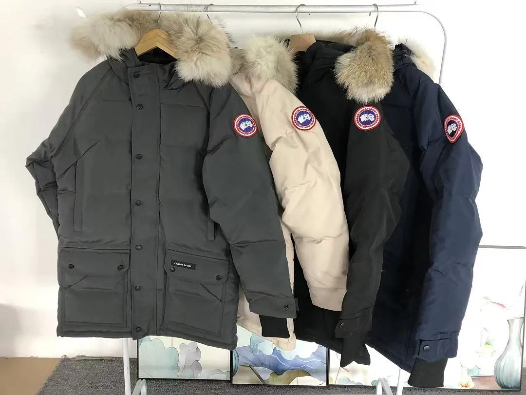 Canada Goose Brown Glossy Puffer