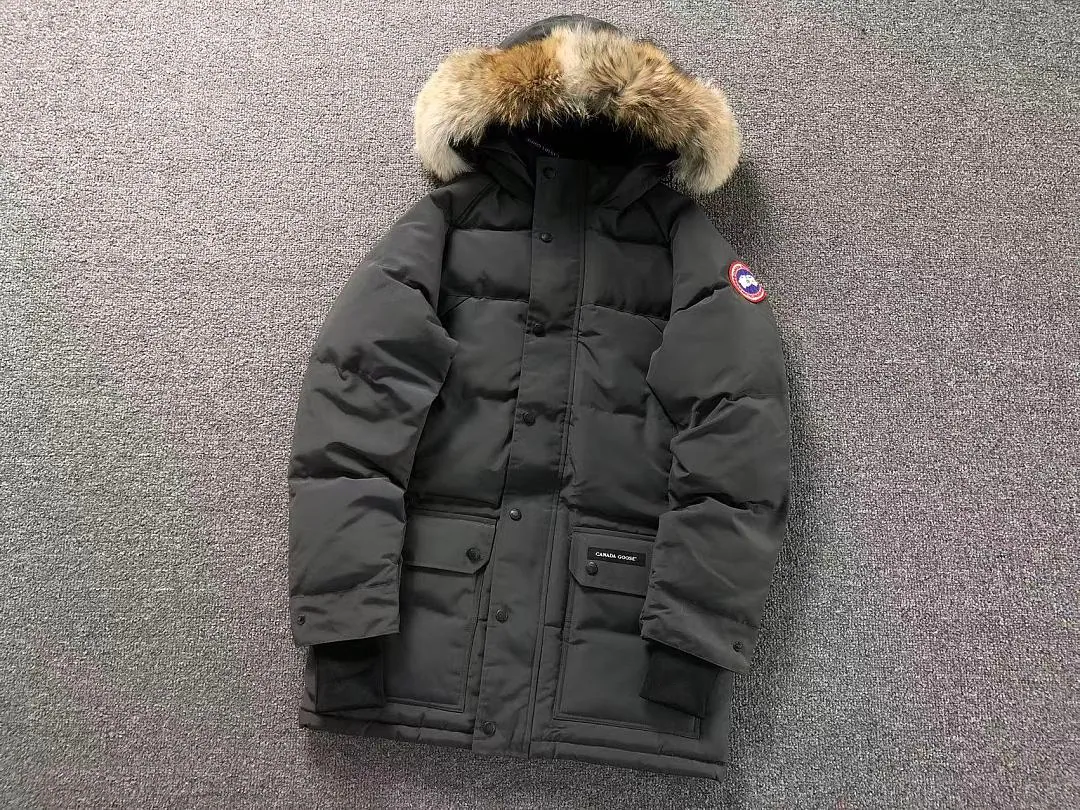 Canada Goose Brown Glossy Puffer