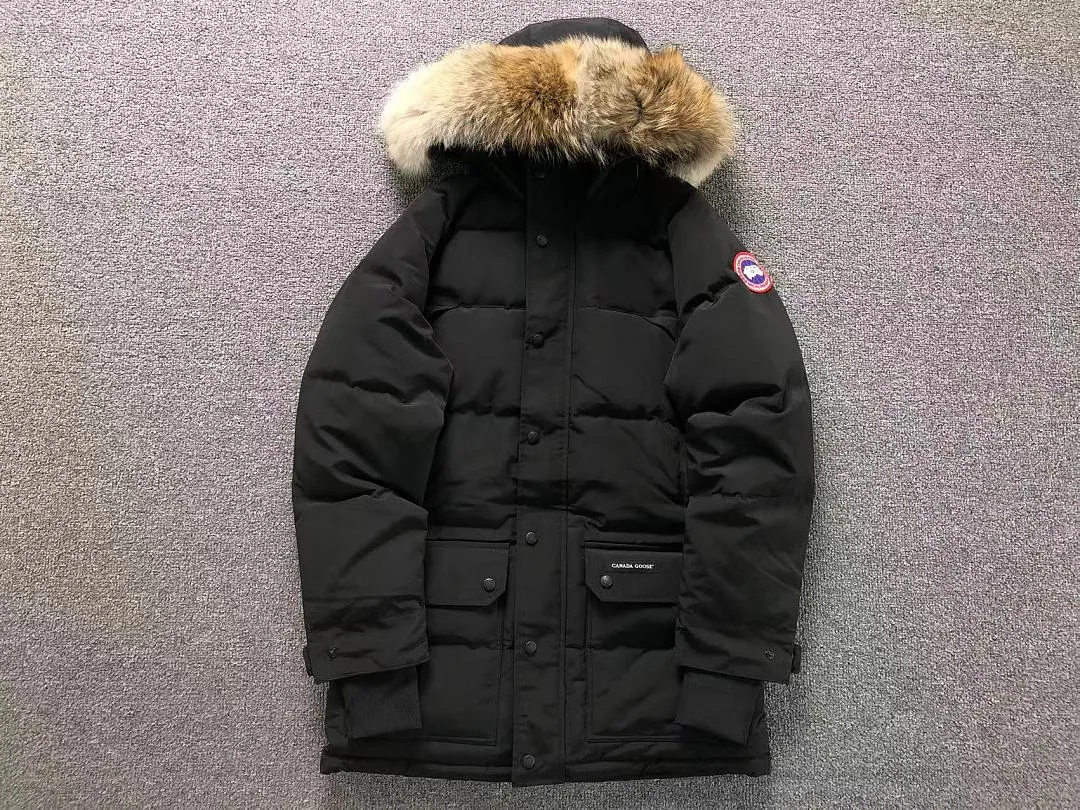 Canada Goose Brown Glossy Puffer
