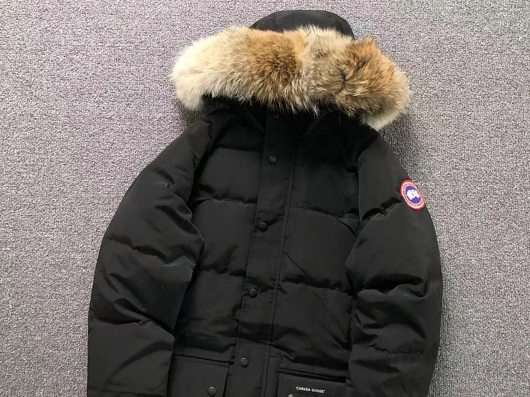 Canada Goose Brown Glossy Puffer