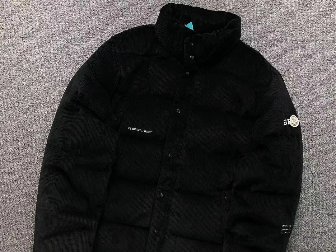 Moncler Black Glossy Utility Puffer