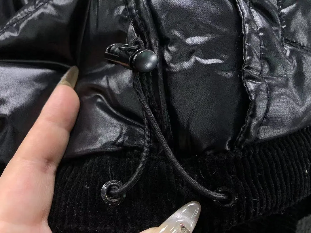 Moncler Black Glossy Utility Puffer