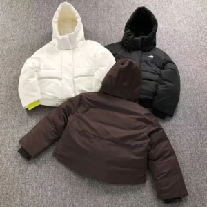The North Face Brown Glossy Down Jacket