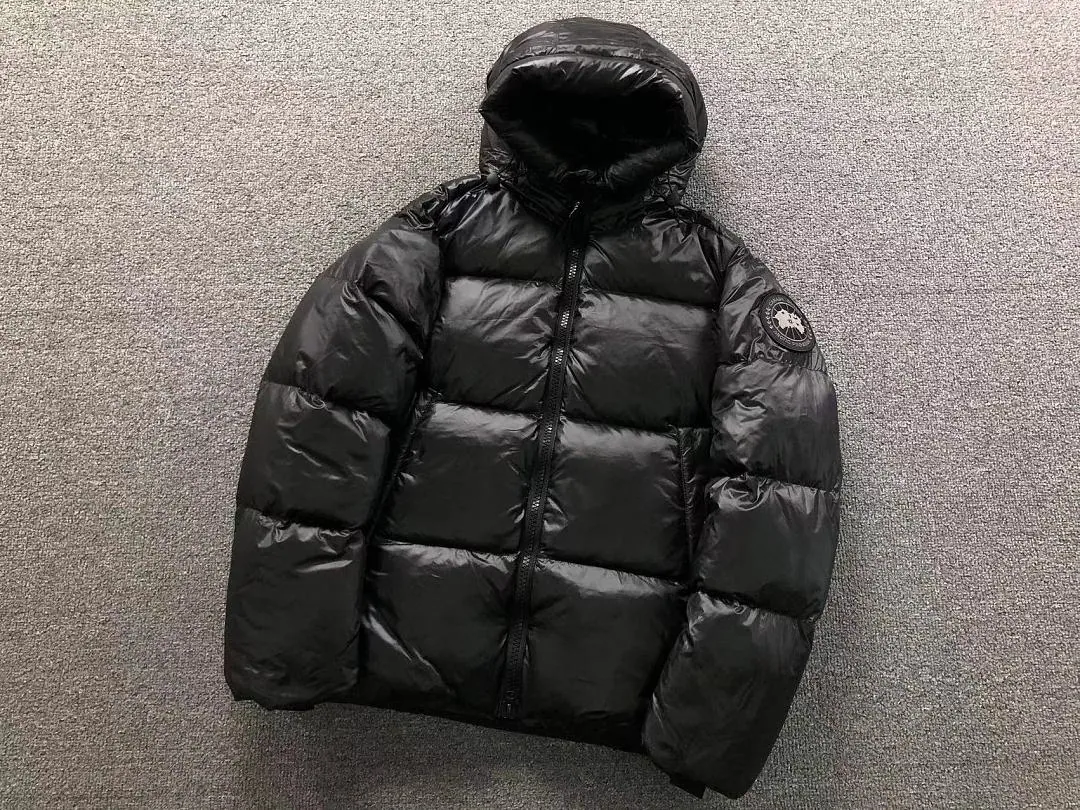 Canada Goose Black Fur Hood Puffer B