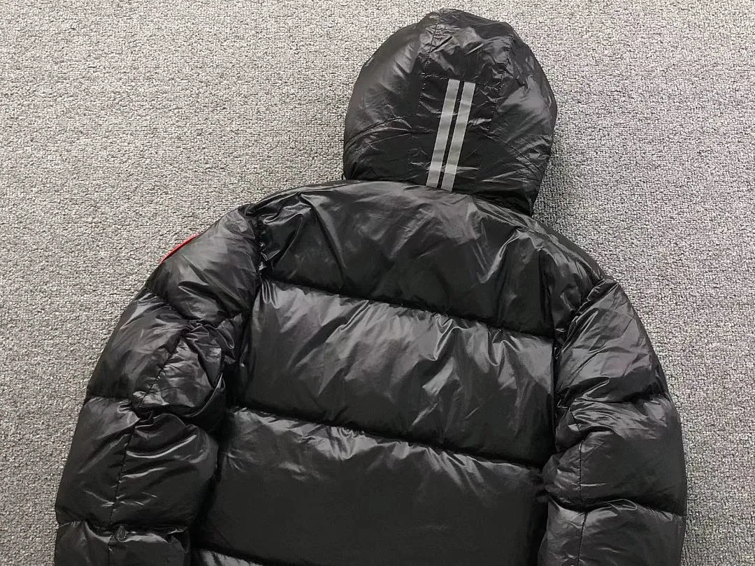 Canada Goose Black Fur Hood Puffer B