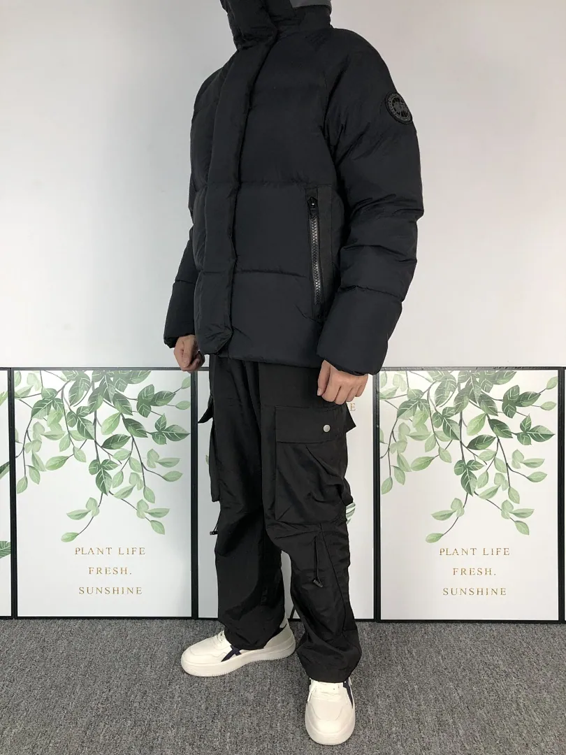 Canada Goose Black Longline Parka G