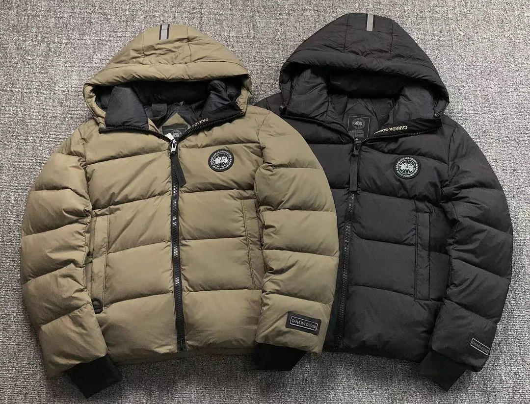 Canada Goose Olive Green Puffer Jacket