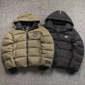 Canada Goose Olive Green Puffer Jacket