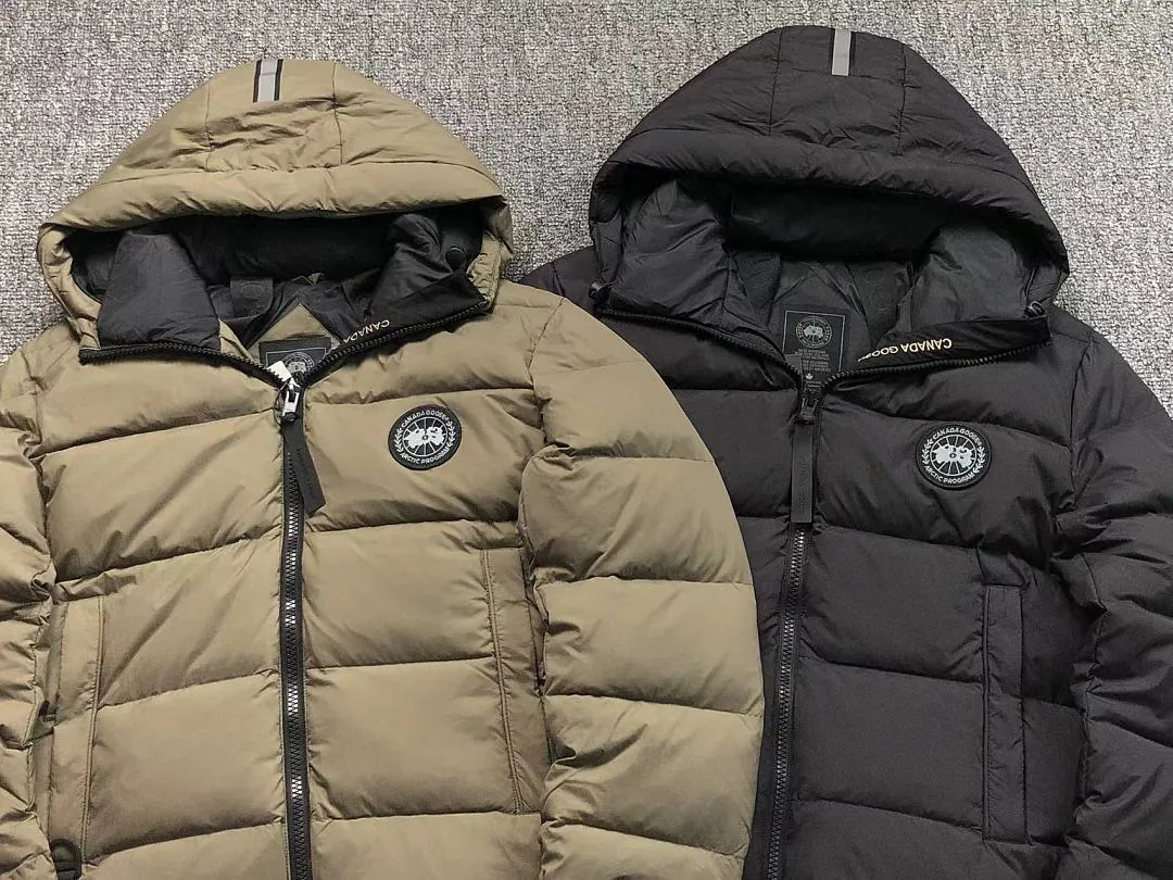 Canada Goose Olive Green Puffer Jacket