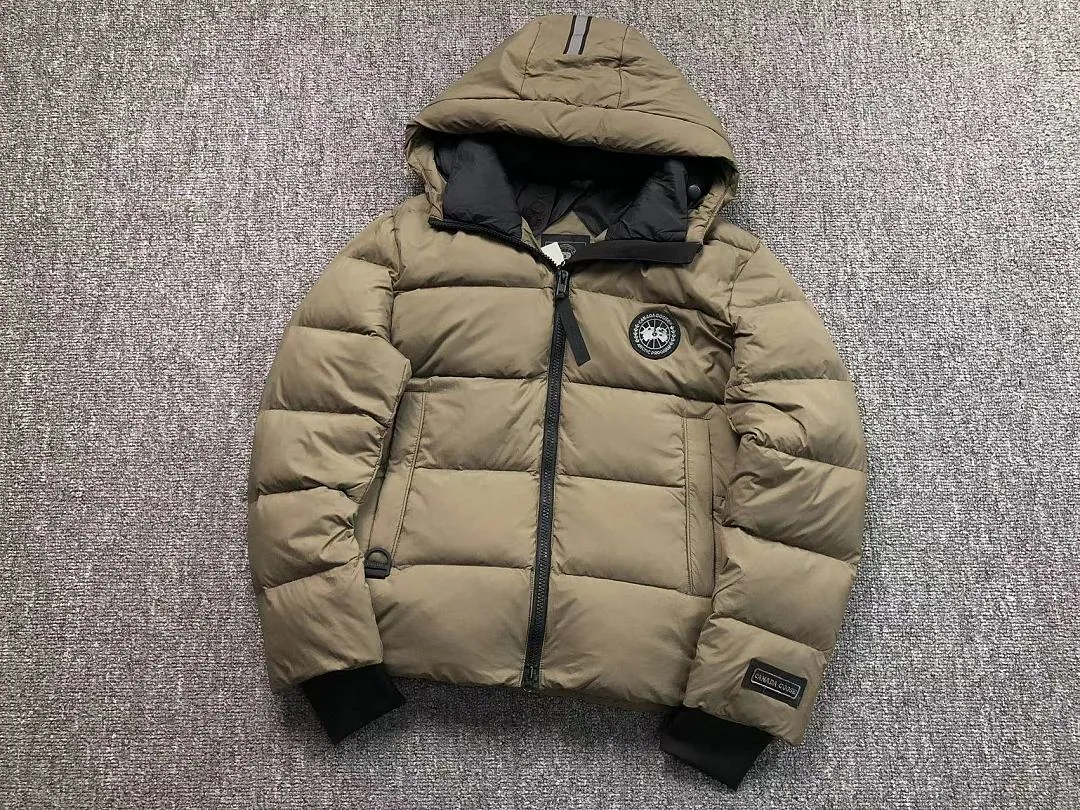 Canada Goose Olive Green Puffer Jacket