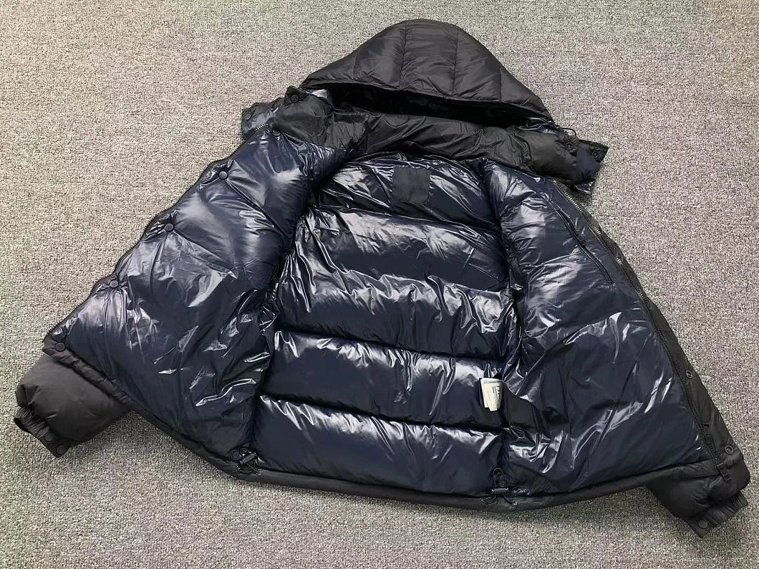 Moncler Navy Glossy Puffer D