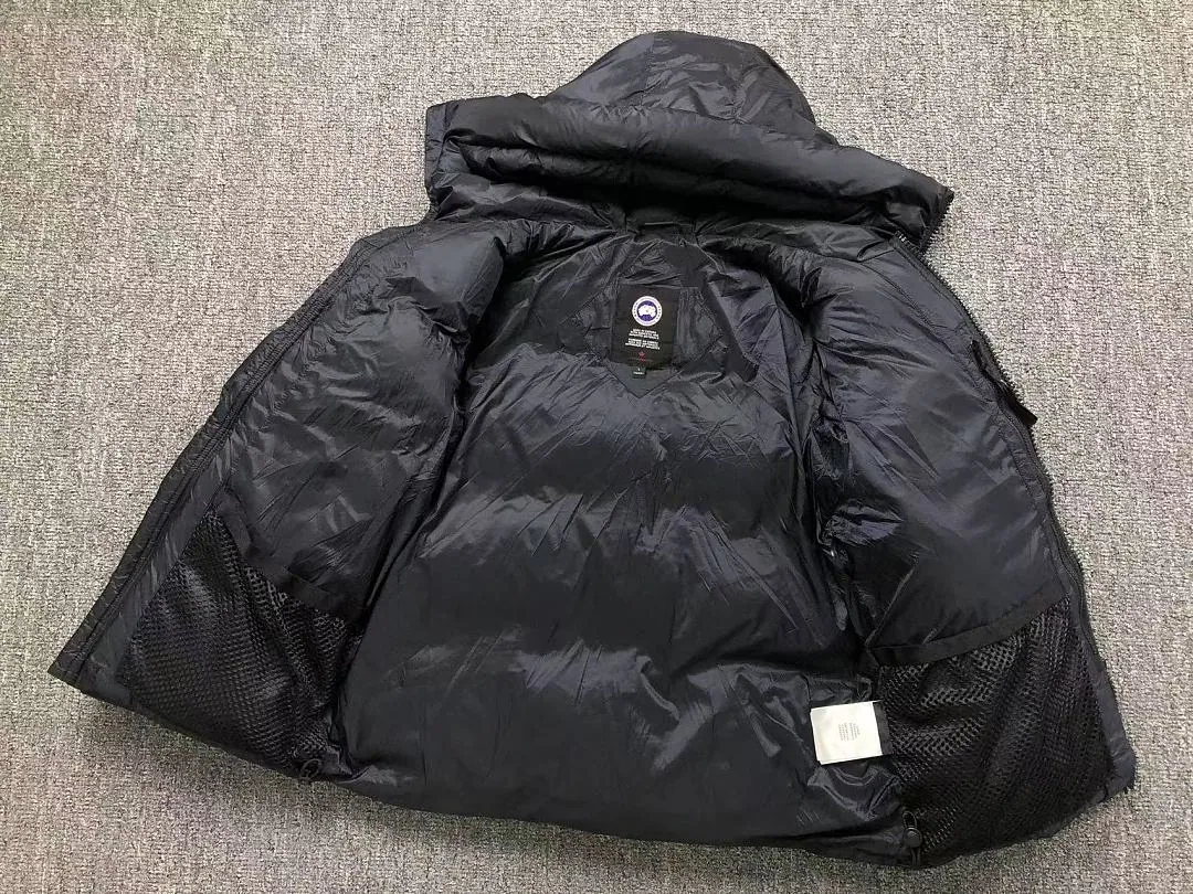 Canada Goose Black Matte Puffer Jacket I
